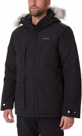 Columbia men's marquam store peak jacket black