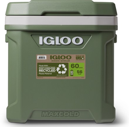 Igloo ECOCOOL Roller Cooler - 60 qts.