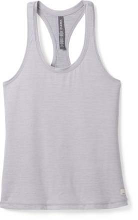 Lux Performance Tank, Platinum Heather