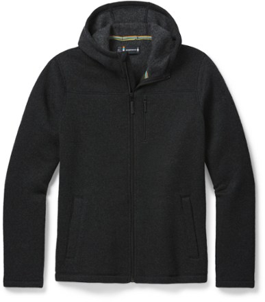 SmartWool Men Hudson Trail Fleece Full Zip Jacket Shale-Dune