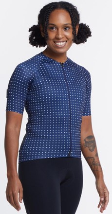 Grid Dot Ultralight Cycling Jersey - Women's