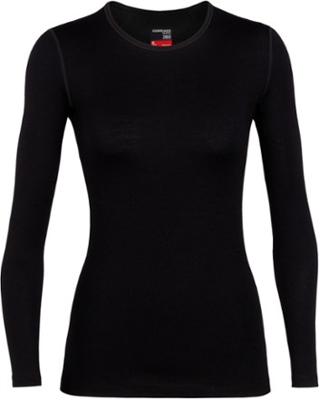 Icebreaker Women's 260 Tech Long-Sleeve Crewe Base Layer Top