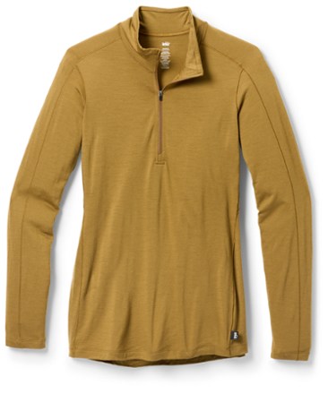 REI Co-op Women's Merino 185 Long-Sleeve Half-Zip Base Layer Top