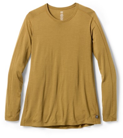 REI Co-op Women's Merino 185 Long-Sleeve Base Layer Top Plus Sizes