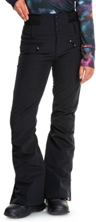 ROXY Rising High Womens Snow Pants - BLACK