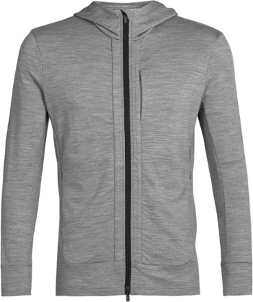 Icebreaker men's quantum long sleeve hot sale zip hood