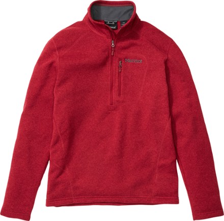 Drop Line Half Zip Fleece Pullover Men s