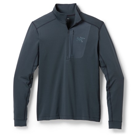 Arc'teryx Rho LT Zip-Neck Base Layer Top - Men's | REI Co-op