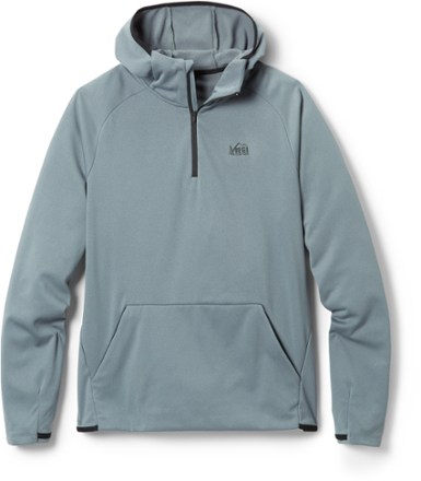 St Louis Graphic Light Blue Men's Cotton Pullover Hoodie