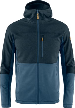 FJÄLLRÄVEN Abisko Trail Fleece Indigo Blue Dark Navy - Terraces Menswear