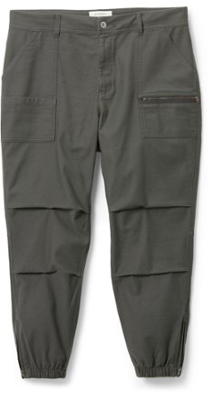 Prana $95 Halle Pants Size 4 Regular 31 Inseam Gray Convertible Roll Up  Hiking