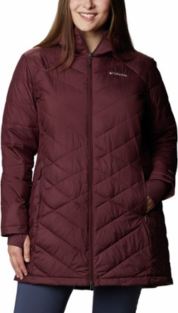 Columbia Women's Heavenly Long Hooded Jacket - Plus Size