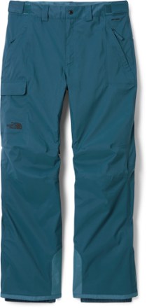 Mens The North Face Freedom Ski Snowboard Shell Waterproof Snow Pants Harbr  Blue