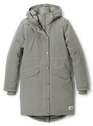 The north face snow best sale down parka