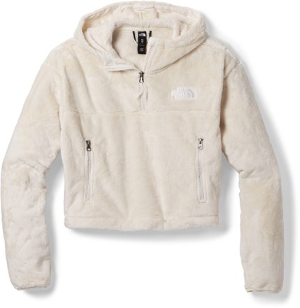 fuzzy north face sweatshirt