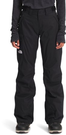 Womens long 2025 snow pants