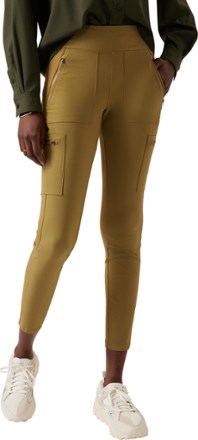 ATHLETA Headlands Hybrid Cargo II Tight Pant Pockets Sustainable REI 8 NWT  $119