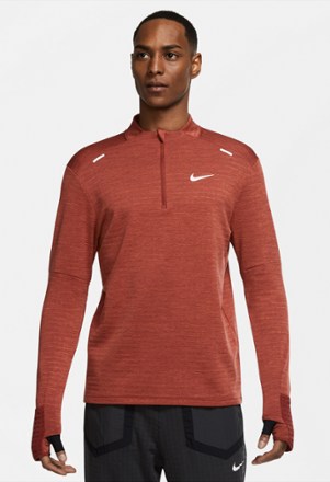 Nike Men's Dri-Fit Running T-Shirt in Brown, Size: L Tall | FJ2354-291