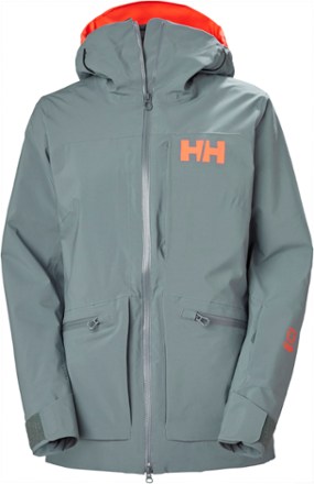 Helly Hansen Women's Powderqueen Jacket in Winter Aqua