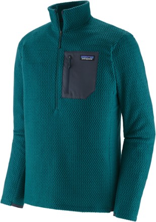 Patagonia M's L/S R1 Fitz Roy 1/4 Zip TheFlyStop