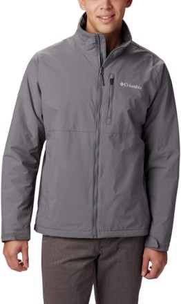 mens grey columbia jacket