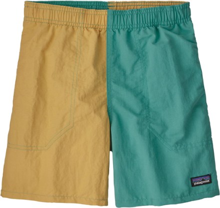 Patagonia Kids' Baggies Shorts 5 - Lined Abundance: Birch White / S