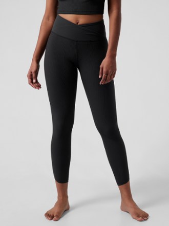 Elation Crossover Rib 7/8 Tights - Women's