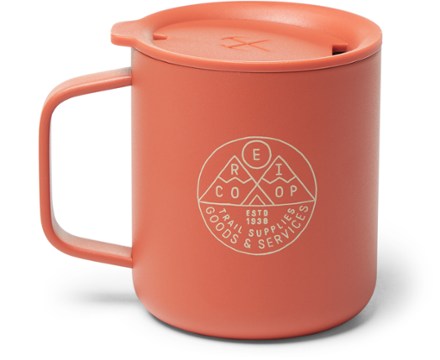 Camp Casual ' Tangerine Trip' Coffee Mug Cup Retro Cups