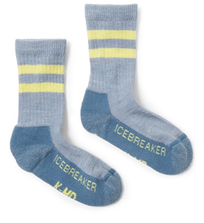 Icebreaker Hike Light Crew Macro Stripe Socks