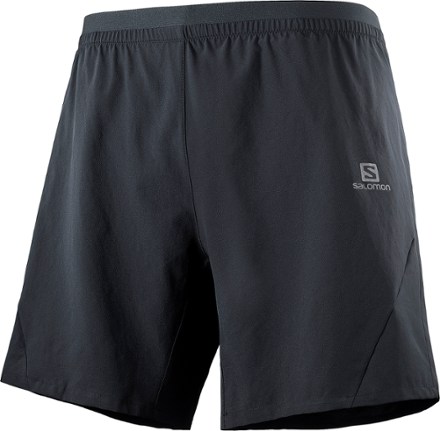 Salomon Pulse 7'' Running Short - Mens, Black, XS, — Mens Clothing