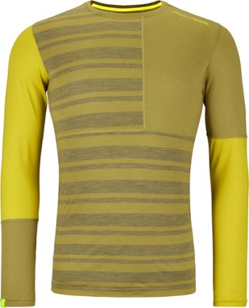 Ortovox Men's 185 Merino Rock'n'wool Long-Sleeve Base Layer Top