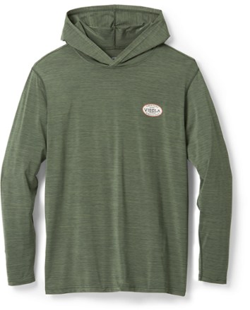  O'Neill Men's Hybrid UPF 50+ Long Sleeve Full Zip Sun Hoodie,  Black/Khaki, S : Clothing, Shoes & Jewelry