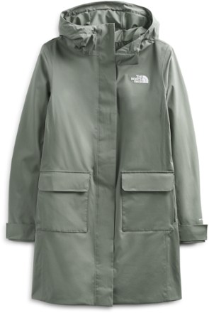 City Breeze Rain Parka II Women s Agave Green XS