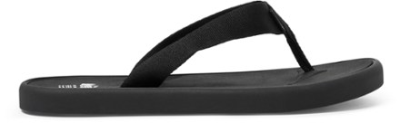 Recycled Wide-Strap Flip-Flops