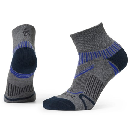 Unisex Low Crew Pilates Grip Socks - KT Health & Wellness - Offers