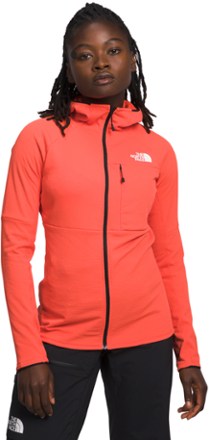 The north face deals impendor grid hoodie