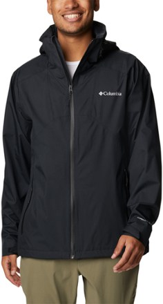 Columbia rain scape store jacket review