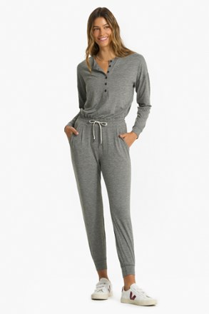 Vuori Lux Henley Jumpsuit - Women's | REI Co-op