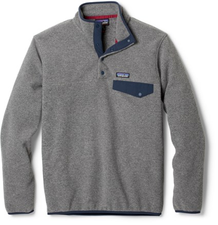 Patagonia Pullover Homme - Lightweight Synchilla Snap-T - Nickel w