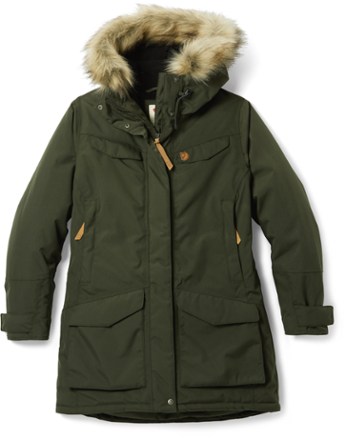 Fjallraven Women's Nuuk Parka in Buckwheat Brown