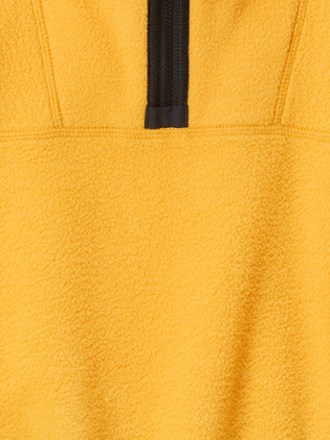 Yellow clearance fleece pullover