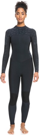 Roxy Women's 3/2 mm Swell Back-Zip GBS Wetsuit