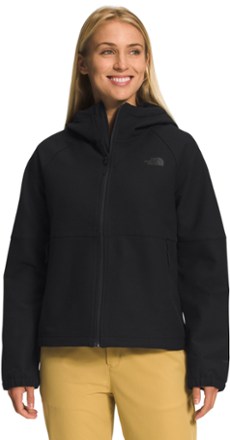 North face apex hotsell risor hooded softshell jacket