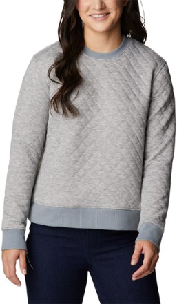 Women's Lodge™ Quilted Crew Neck Sweatshirt