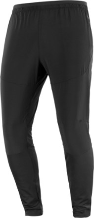 Salomon Cross Run Pant U Deep Black Pantalons et collants trail running :  Snowleader