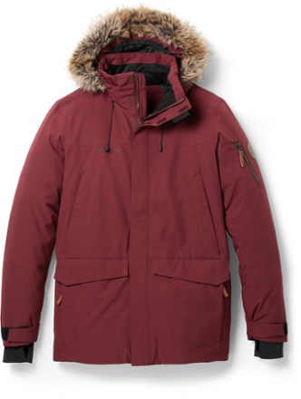 Obermeyer Men's Ridgeline Insulated Jacket with Faux Fur