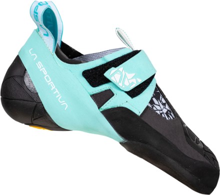 Scarpa - Women's Instinct VS - Climbing shoes - Black / Aqua | 35 (EU)