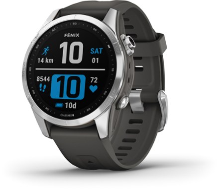  Garmin vivoactive 4S, Smaller-Sized GPS Smartwatch, Features  Music, Body Energy Monitoring, Animated Workouts, Pulse Ox Sensors and  More, Silver with Gray Band (Renewed) : Electronics