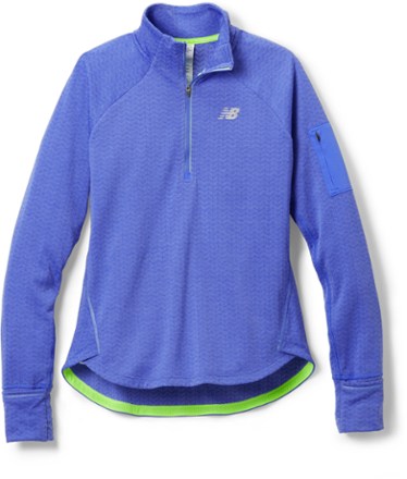 Sweatshirt New Balance Impact Run AT half-zip top 