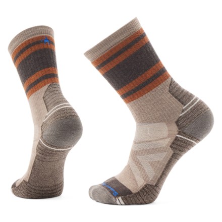 Run Zero Cushion Mid Crew Pattern Socks